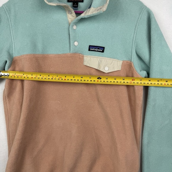 Patagonia Women's Lightweight Synchilla Snap-T‎ Pullover Blue Size S Style 25455 - Picture 9 of 12